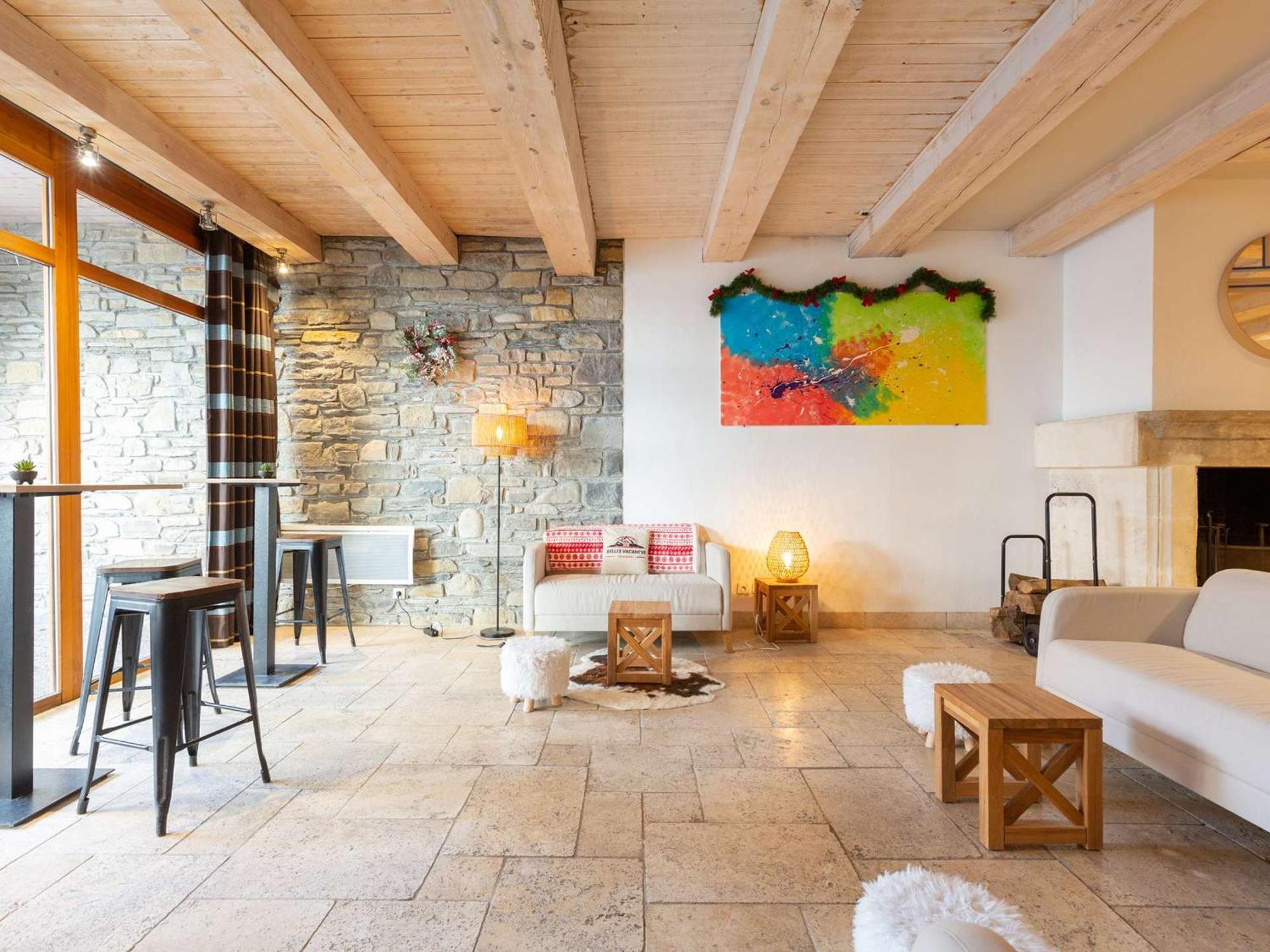 Appartement Duplex Centre Saint-Lary Avec Piscine, Sauna Et Parking - Fr-1-296-395 ภายนอก รูปภาพ