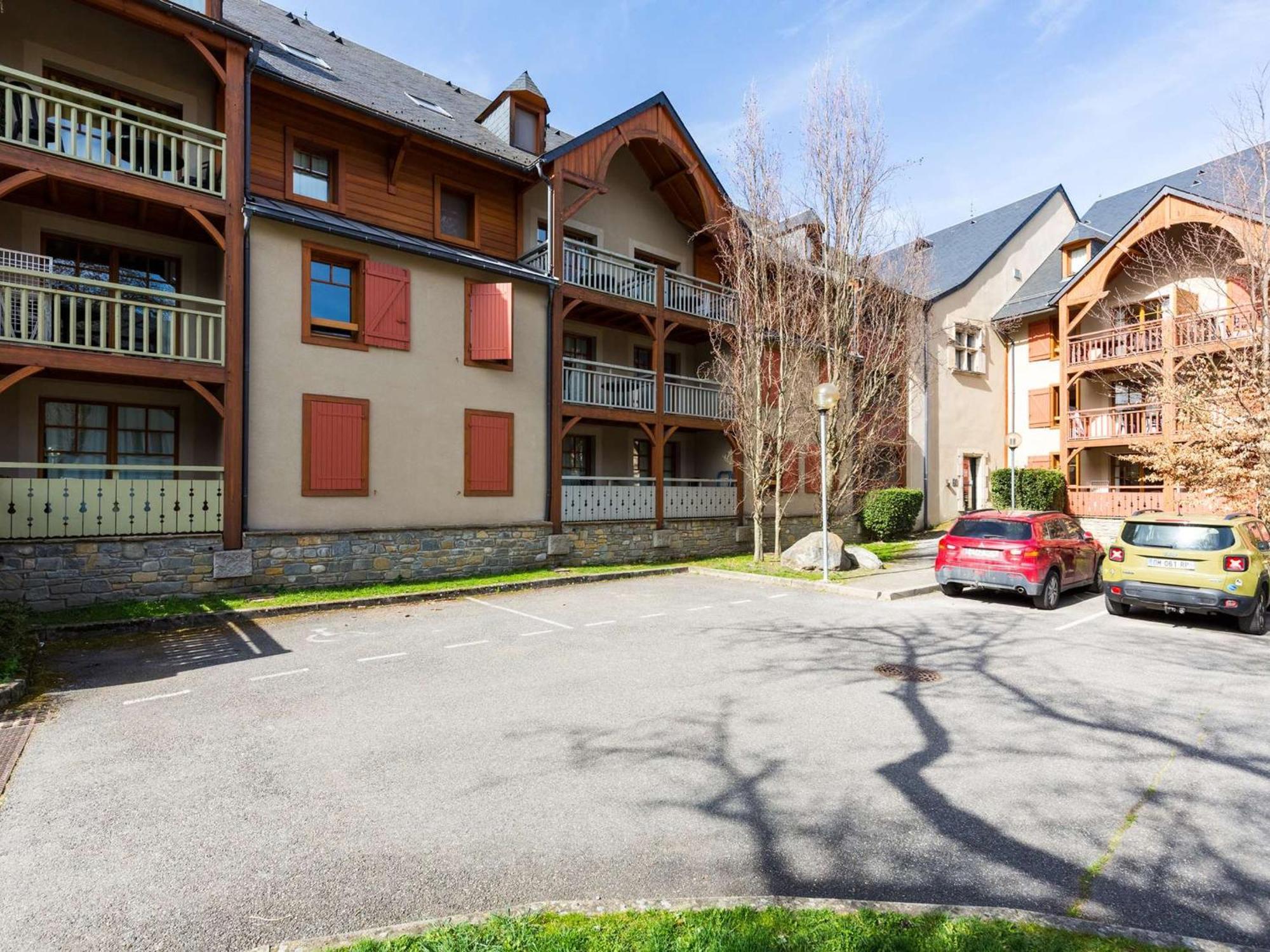 Appartement Duplex Centre Saint-Lary Avec Piscine, Sauna Et Parking - Fr-1-296-395 ภายนอก รูปภาพ